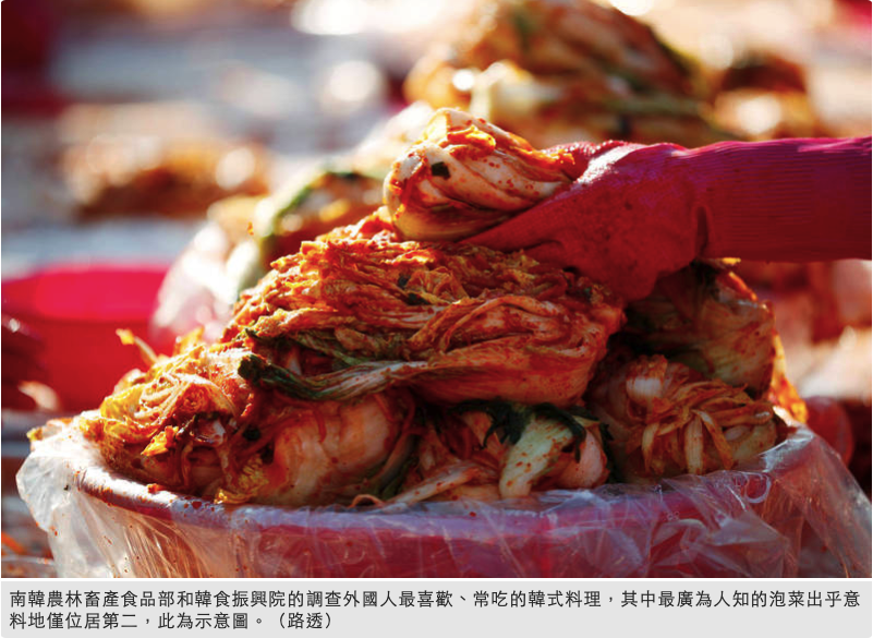 南韓調查外國人最愛的韓國料理，泡菜竟然不是第一！