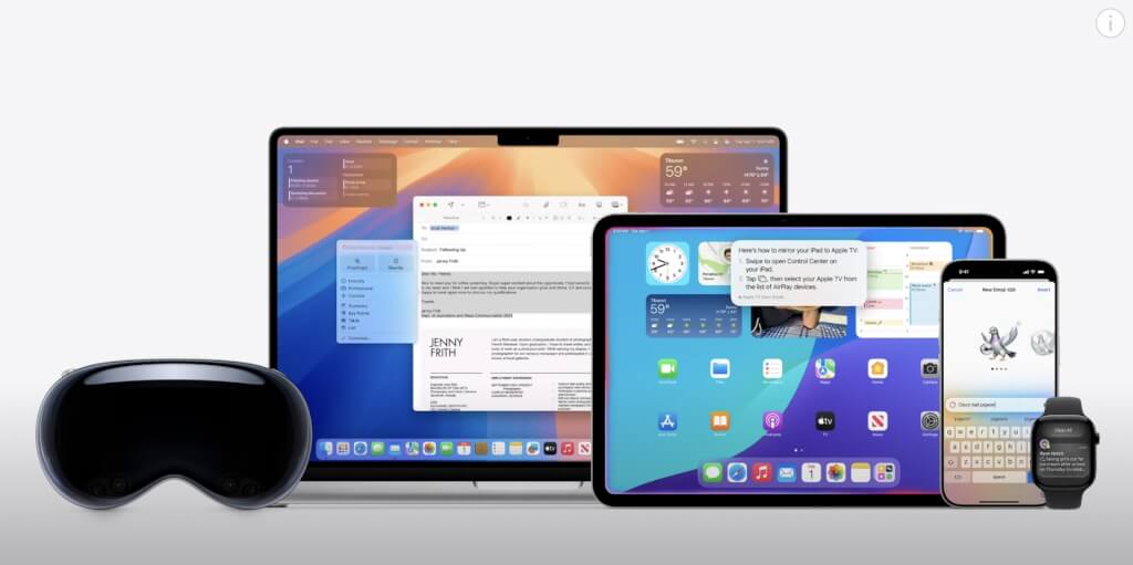 蘋果WWDC重磅發表Apple Intelligence!AI功能全開放、Siri個人化升級等亮點一次看