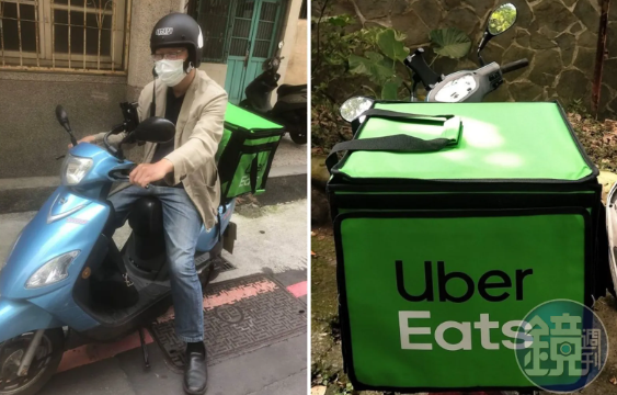 張益贍不倫蔡宜芳後改當外送員!揭「不開Uber」真相:這行門檻太高了